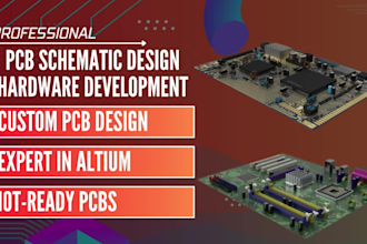 do pcb design schematic layout circuit layout pcb assembly hardware development