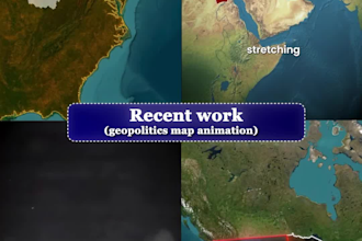 edit highly engaging short form map animations