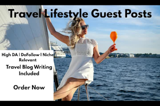 do travel guest post on lifestyle, food and honeymoon blogs