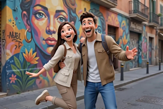 create amazing ai animation wedding invitation, love story, and proposal video