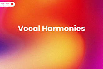 create professional vocal harmonies for your song