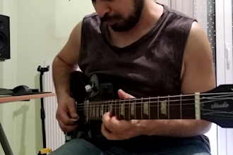record professional rock guitar tracks or solos