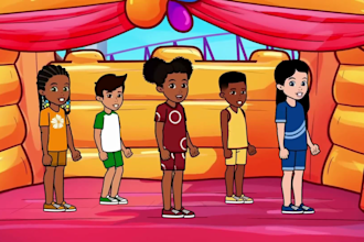 create kids learning video, kids animated series, animation for kids, kids song