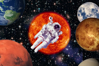 create surreal animated collage videos, cutout animation and motion graphics