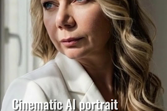 create cinematic ai portraits for women 40 and up