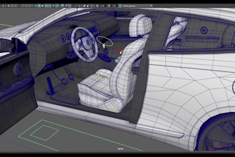 create rigging for 3d car model,unreal engine rig,blender for game or animation