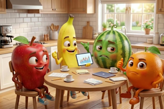 create ai talking fruit animation video ai 3d animated talking object explainer