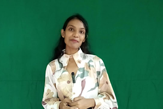 create a spokesperson video in english and sinhala