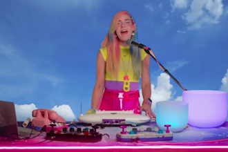 create atmospheric indie pop with vocals production and theremin