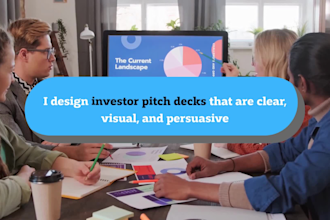 design investor ready pitch deck design powerpoint presentation