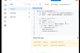 automate your google sheets with apps script