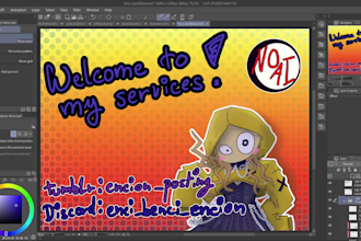 art commissions and concept art