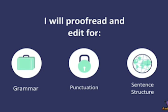 professional proofreading and review