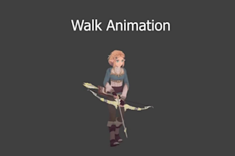 create 3d game character animation, modeling and rigging for unity unreal