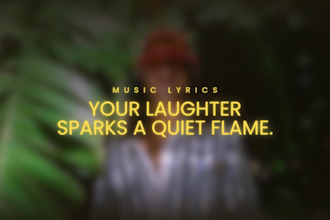 create cinematic animated lyric video with beat sync and 4k quality