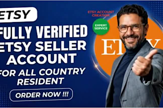 etsy store creation, verified seller account, SEO optimized listing