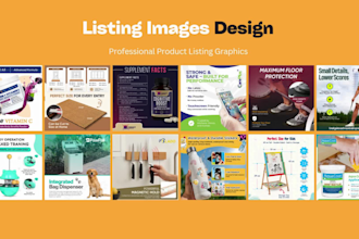 design amazon listing images and a plus content
