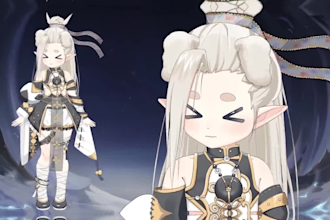 design live 2d vtuber model,premade full body rig,vtube studio ready