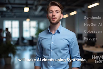 create ai spokespersons video for your business with heygen synthesia colossyan