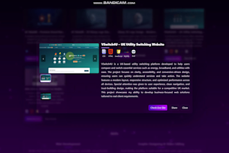 design and develop a professional responsive website
