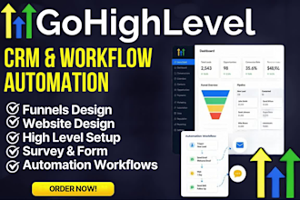 gohighlevel ghl automation setup and go high level crm ghl workfow automation