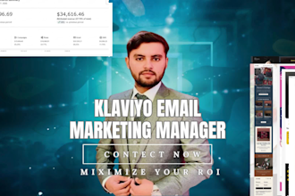 setup klaviyo email marketing flows, figma email templates