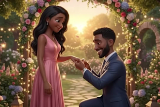 3d pixar ai proposal video 3d romantic storytelling 3d ai proposal video