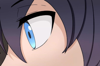 create short anime style 2d animation