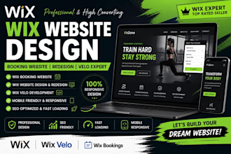 do wix booking website design, wix website redesign wix website design wix velo