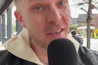 create male ugc street interview videos with real reactions