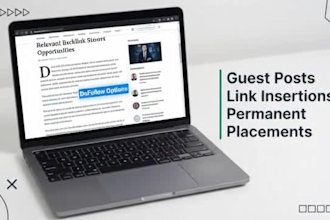 build high quality fashion and technology  dofollow backlinks