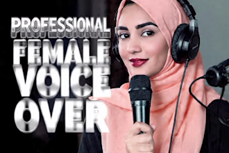 do professional urdu  and punjabi female voiceover