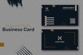 do minimal and elegant business cards