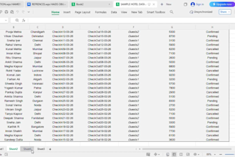 data refinement in microsoft excel