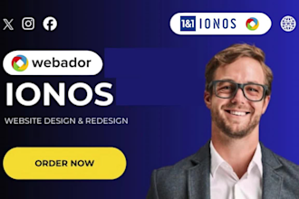 ionos website fix webador website ionos website design webador website onepager