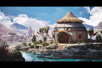 create cinematic ue5 environments for games or trailers