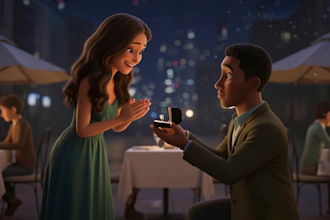 3d ai proposal video 3d cartoon storytelling 3d pixar style ai animation video