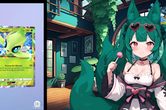 design and rig live2d vtuber model on vtube studio 3d anime vtuber with toggles