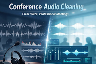 do professional audio cleaning noise reduction