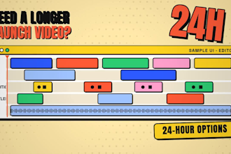 deliver saas launch video in 24 hours or promo, explainer, walkthrough in 12 hrs