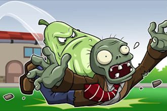 create cartoons thumbnail for a youtube channel