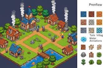 do isometric tileset game assets pixel art tilemap for unity assets 2d game art