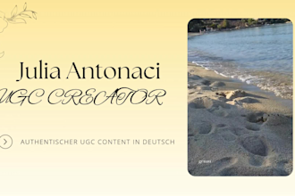 be your german ugc creator