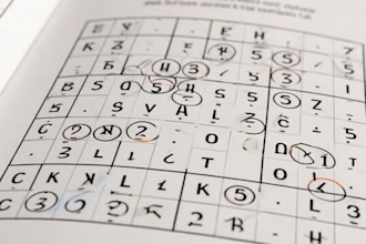 create adult puzzle book interior for KDP amazon
