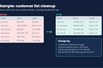 clean, merge, and automate your excel and CSV data