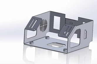 design sheetmetal and metal fabrication parts with drawing
