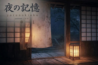 create melancholic japanese atmospheric lofi music