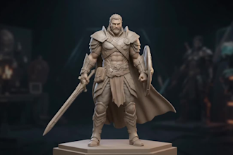 create 3d game characters, character modeling, sculpting and low poly