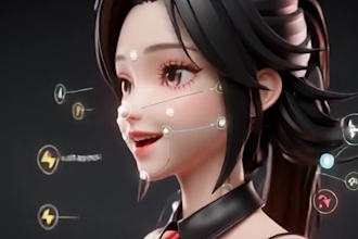 rig professional 3d vtuber avatar, vroid avatar for streaming for you
