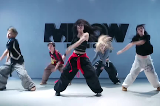 create viral tiktok dance video, group dance challenge, and choreography